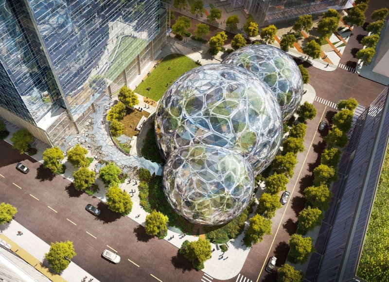 Сферите на Amazon в Сиатъл